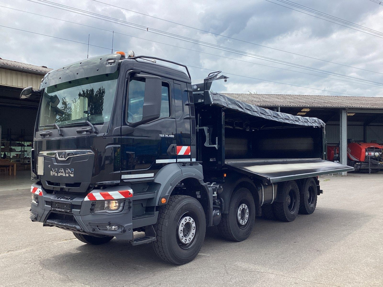 MAN TGS 35.480 8x4 BB CH Bordmatik Meiller - Самосвал: фото 1 MAN TGS 35.480 8x4 BB CH Bordmatik Meiller - Самосвал: фото 1