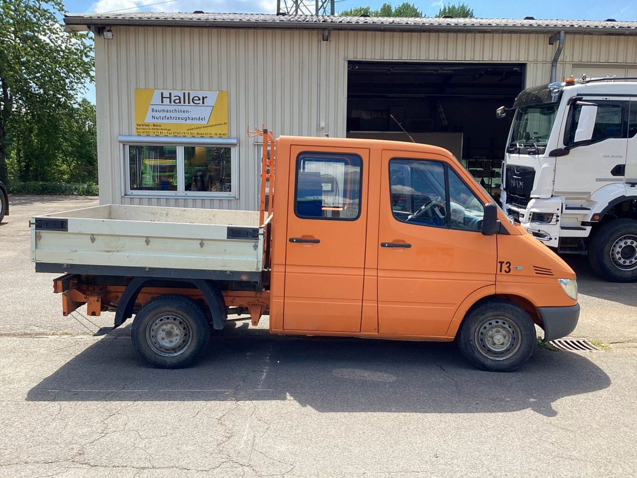 Mercedes-Benz Sprinter Pritsche Doka 211 CDI - Малотоннажный бортовой грузовик, Грузопассажирский фургон: фото 3 Mercedes-Benz Sprinter Pritsche Doka 211 CDI - Малотоннажный бортовой грузовик, Грузопассажирский фургон: фото 3