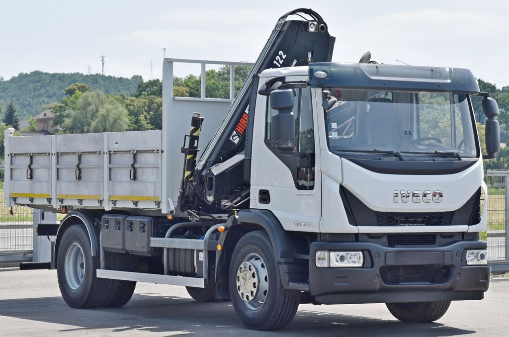 Iveco Eurocargo 190-280L *HIAB 122 B-2 HIDUO + FUNK - Автоманипулятор, Самосвал: фото 4 Iveco Eurocargo 190-280L *HIAB 122 B-2 HIDUO + FUNK - Автоманипулятор, Самосвал: фото 4