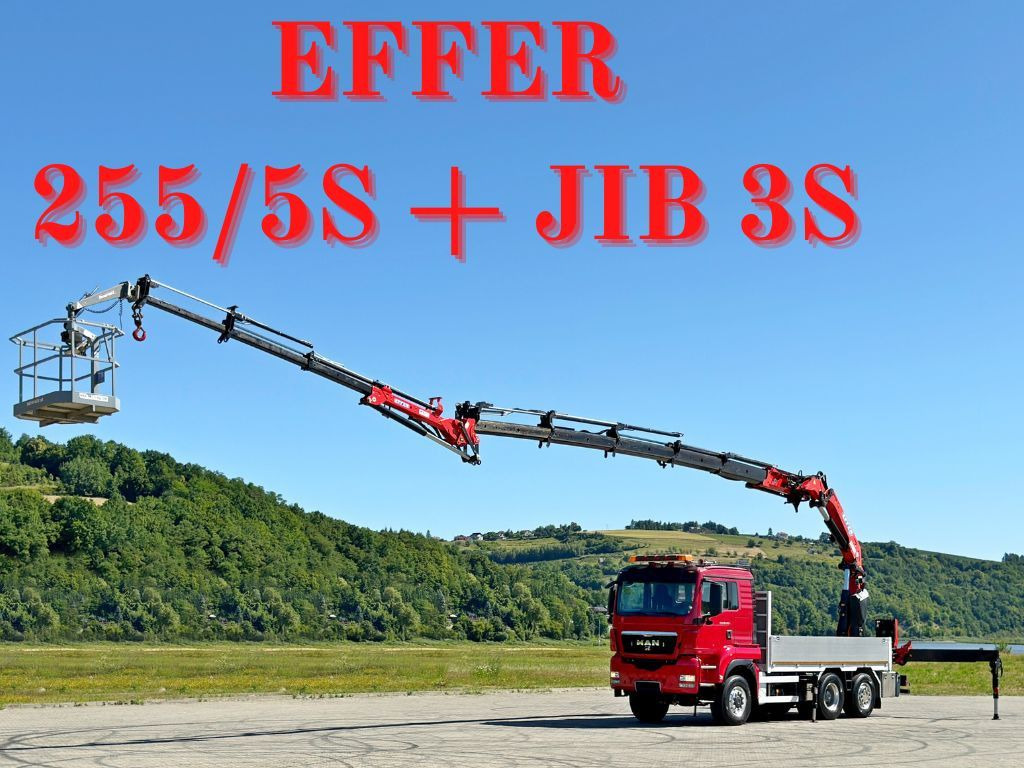 MAN TGS 28.480 * EFFER 255/5S + JIB 3S + FUNK * TOP - Автоманипулятор: фото 1 MAN TGS 28.480 * EFFER 255/5S + JIB 3S + FUNK * TOP - Автоманипулятор: фото 1