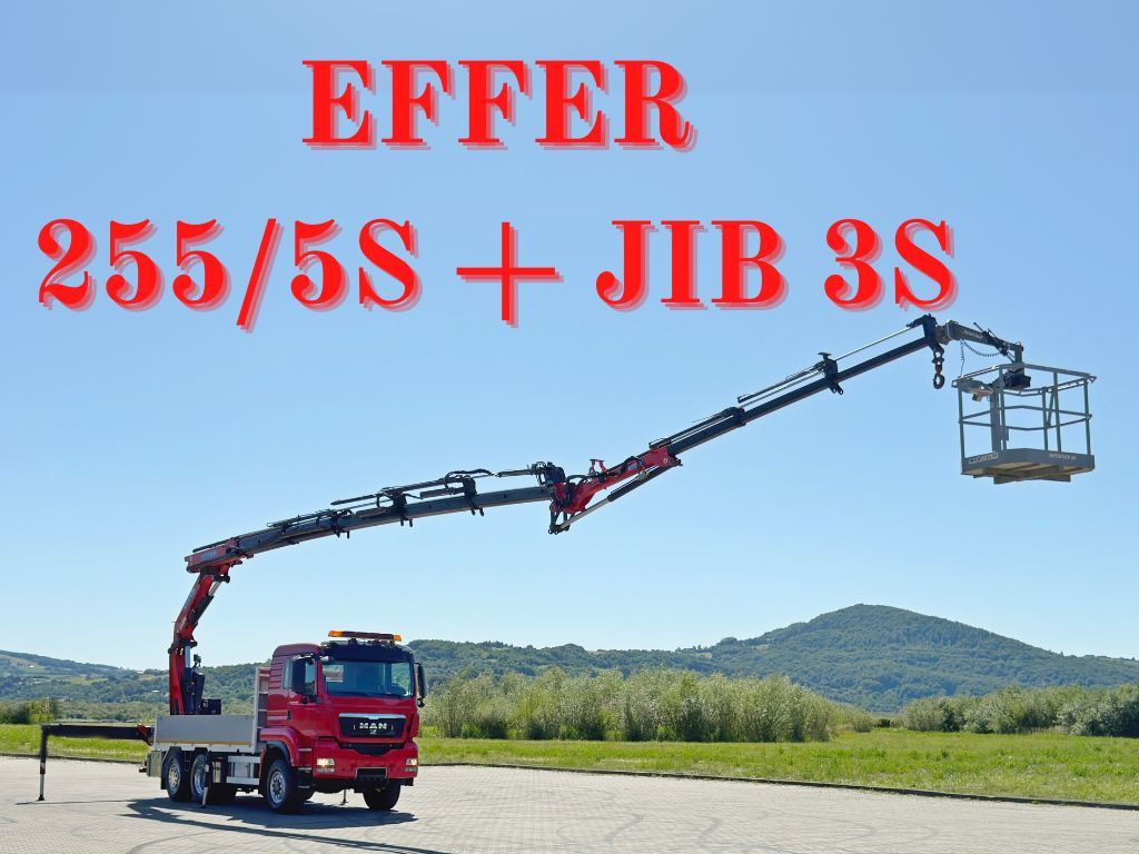 MAN TGS 28.480 * EFFER 255/5S + JIB 3S + FUNK * TOP - Автоманипулятор: фото 1 MAN TGS 28.480 * EFFER 255/5S + JIB 3S + FUNK * TOP - Автоманипулятор: фото 1