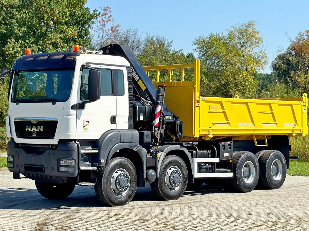 MAN TGS 32.510 * HIAB 288 EP - 5HIDUO/ FUNK * 8x8 - Самосвал, Автоманипулятор: фото 5 MAN TGS 32.510 * HIAB 288 EP - 5HIDUO/ FUNK * 8x8 - Самосвал, Автоманипулятор: фото 5