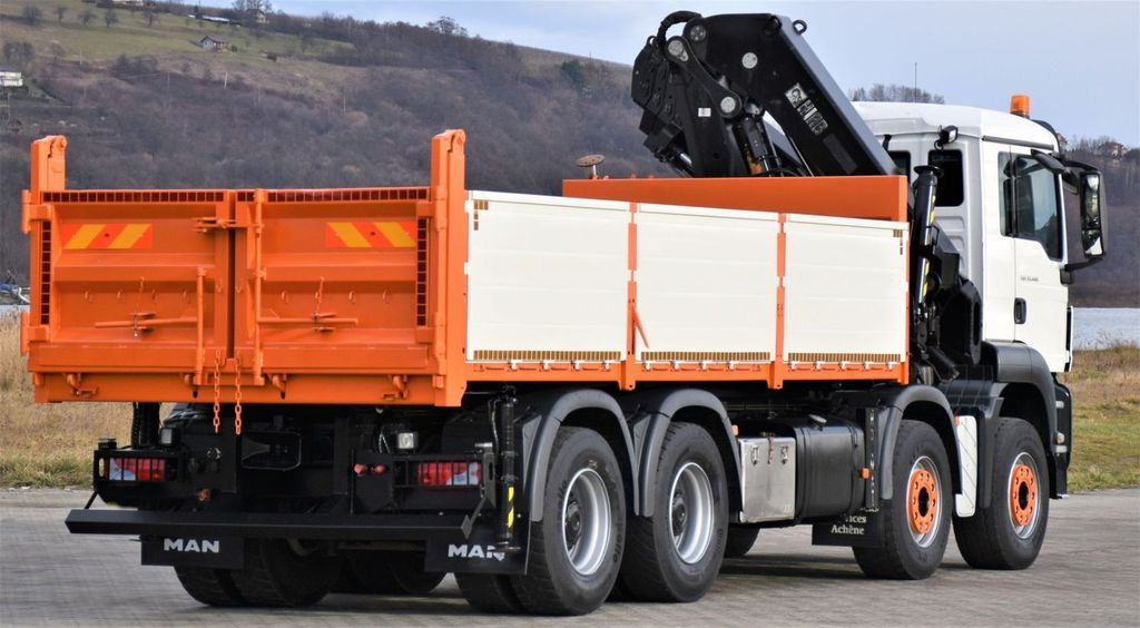 Самосвал, Автоманипулятор MAN TGS 35.440 * HIAB 322 EP-5HIPRO+FUNK / 8x4!: фото 6