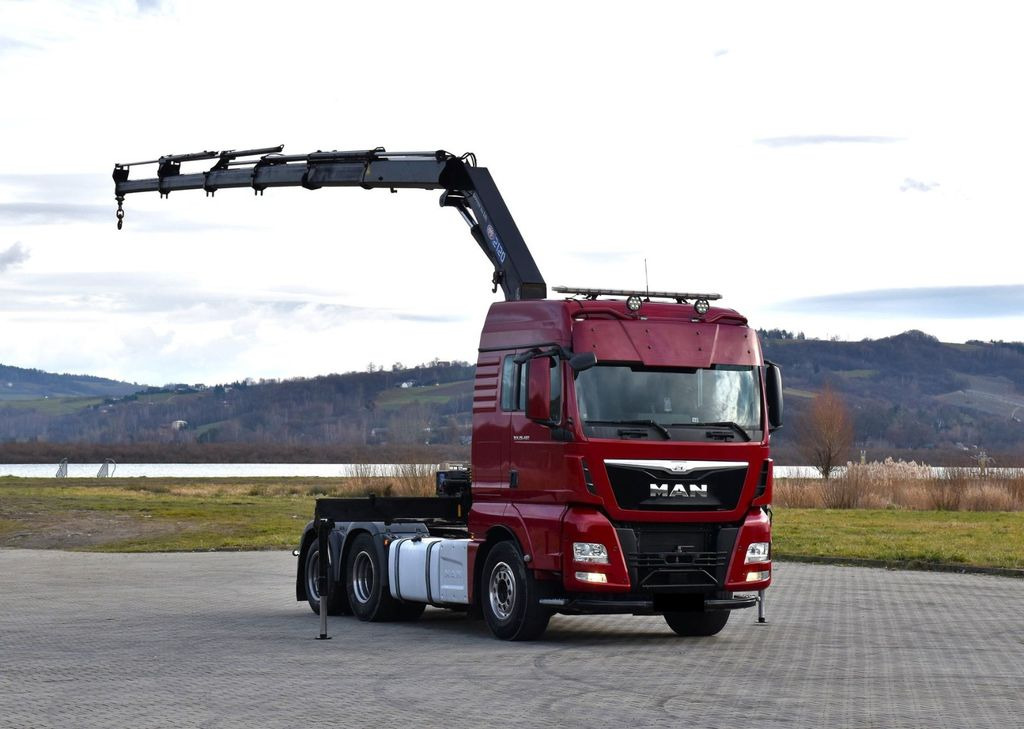 MAN TGX 28.480 Sattelzugmaschine + HMF 2120 K5/FUNK - Автоманипулятор: фото 2 MAN TGX 28.480 Sattelzugmaschine + HMF 2120 K5/FUNK - Автоманипулятор: фото 2