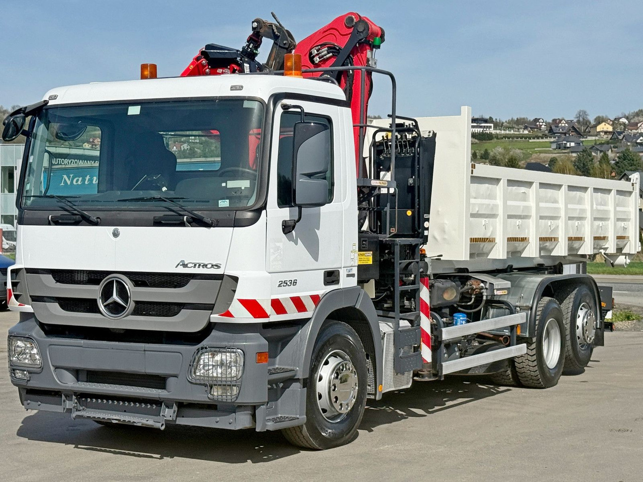 Крюковой мультилифт Mercedes-Benz ACTROS 2536 * Abrollkipper  + EPSILON Q150Z82: фото 6