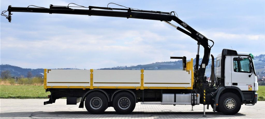Mercedes-Benz ACTROS 2632 * HIAB 144B-3HIDUO+FUNK / 6x4 - Автоманипулятор, Грузовик бортовой/ Платформа: фото 5 Mercedes-Benz ACTROS 2632 * HIAB 144B-3HIDUO+FUNK / 6x4 - Автоманипулятор, Грузовик бортовой/ Платформа: фото 5