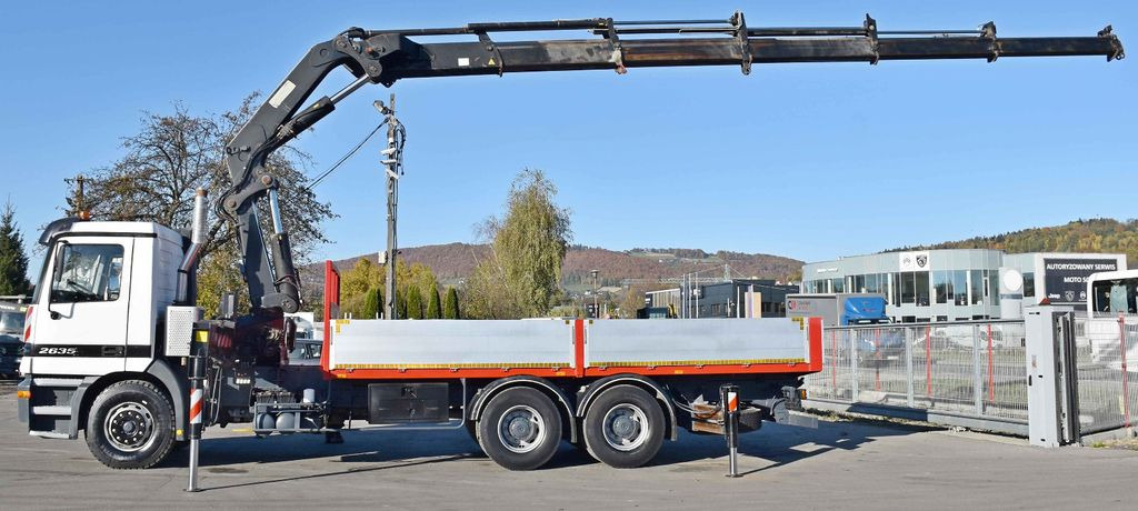 Mercedes-Benz ACTROS 2635 Pritsche 6,40m + HIAB 400 E-5 + FUNK - Автоманипулятор: фото 5 Mercedes-Benz ACTROS 2635 Pritsche 6,40m + HIAB 400 E-5 + FUNK - Автоманипулятор: фото 5