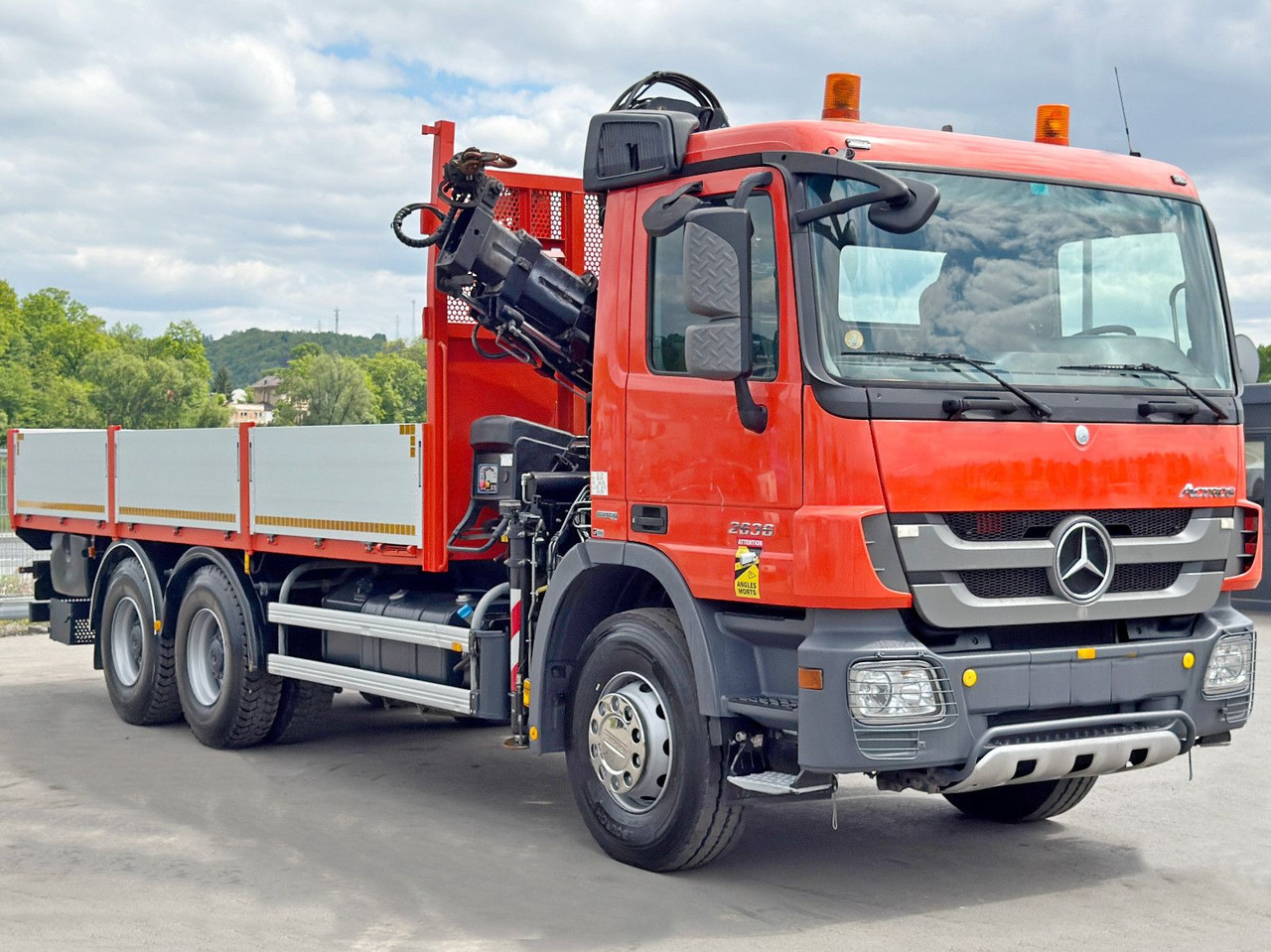 Mercedes-Benz ACTROS 2636*HIAB 122 BS-2 HIDUO + FUNK/6x4 * TOP - Автоманипулятор: фото 4 Mercedes-Benz ACTROS 2636*HIAB 122 BS-2 HIDUO + FUNK/6x4 * TOP - Автоманипулятор: фото 4