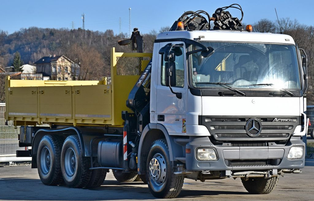 Mercedes-Benz ACTROS 2636 * TEREX 165.2E - A4 + FUNK/6x4 - Автоманипулятор, Самосвал: фото 3 Mercedes-Benz ACTROS 2636 * TEREX 165.2E - A4 + FUNK/6x4 - Автоманипулятор, Самосвал: фото 3