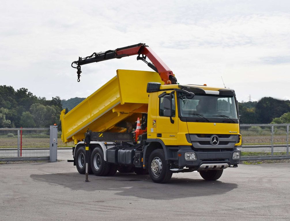 Mercedes-Benz ACTROS 2644 * PK 16001 - K A/FUNK * 6x4 - Автоманипулятор, Самосвал: фото 2 Mercedes-Benz ACTROS 2644 * PK 16001 - K A/FUNK * 6x4 - Автоманипулятор, Самосвал: фото 2