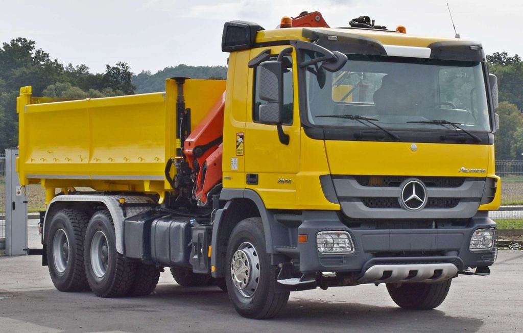 Mercedes-Benz ACTROS 2644 * PK 16001 - K A/FUNK * 6x4 - Автоманипулятор, Самосвал: фото 4 Mercedes-Benz ACTROS 2644 * PK 16001 - K A/FUNK * 6x4 - Автоманипулятор, Самосвал: фото 4