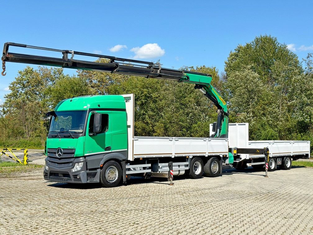 Mercedes-Benz ACTROS 2654* PK 34002 - SH C/FUNK+Anhänger* TOP - Автоманипулятор: фото 2 Mercedes-Benz ACTROS 2654* PK 34002 - SH C/FUNK+Anhänger* TOP - Автоманипулятор: фото 2