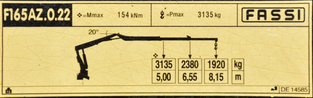Mercedes-Benz AROCS 2635* FASSI F165AZ.0.22 + FUNK * 6x4 Mercedes-Benz AROCS 2635* FASSI F165AZ.0.22 + FUNK * 6x4 в лизинг Mercedes-Benz AROCS 2635* FASSI F165AZ.0.22 + FUNK * 6x4 Mercedes-Benz AROCS 2635* FASSI F165AZ.0.22 + FUNK * 6x4: фото 8