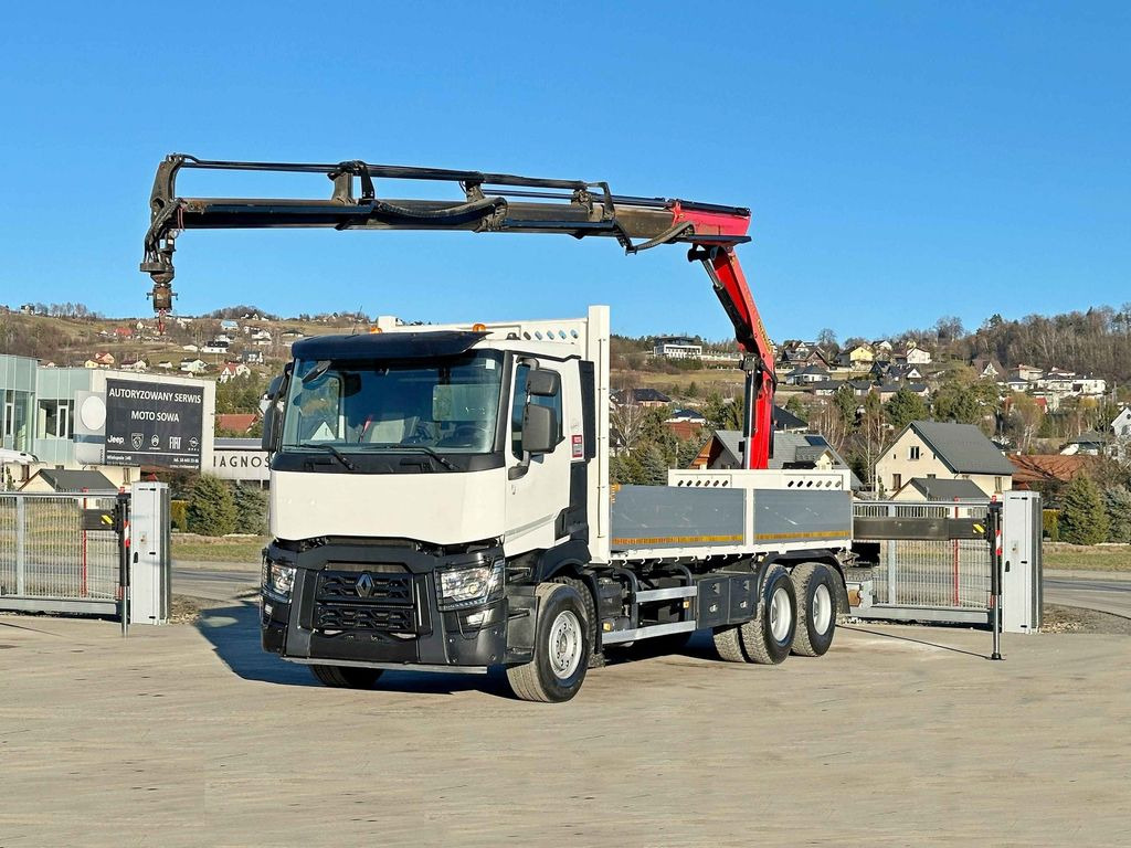 Renault C 380 *PRITSCHE 6,80m * PK 18002-EH C + FUNK*6x4 - Автоманипулятор, Грузовик бортовой/ Платформа: фото 2 Renault C 380 *PRITSCHE 6,80m * PK 18002-EH C + FUNK*6x4 - Автоманипулятор, Грузовик бортовой/ Платформа: фото 2