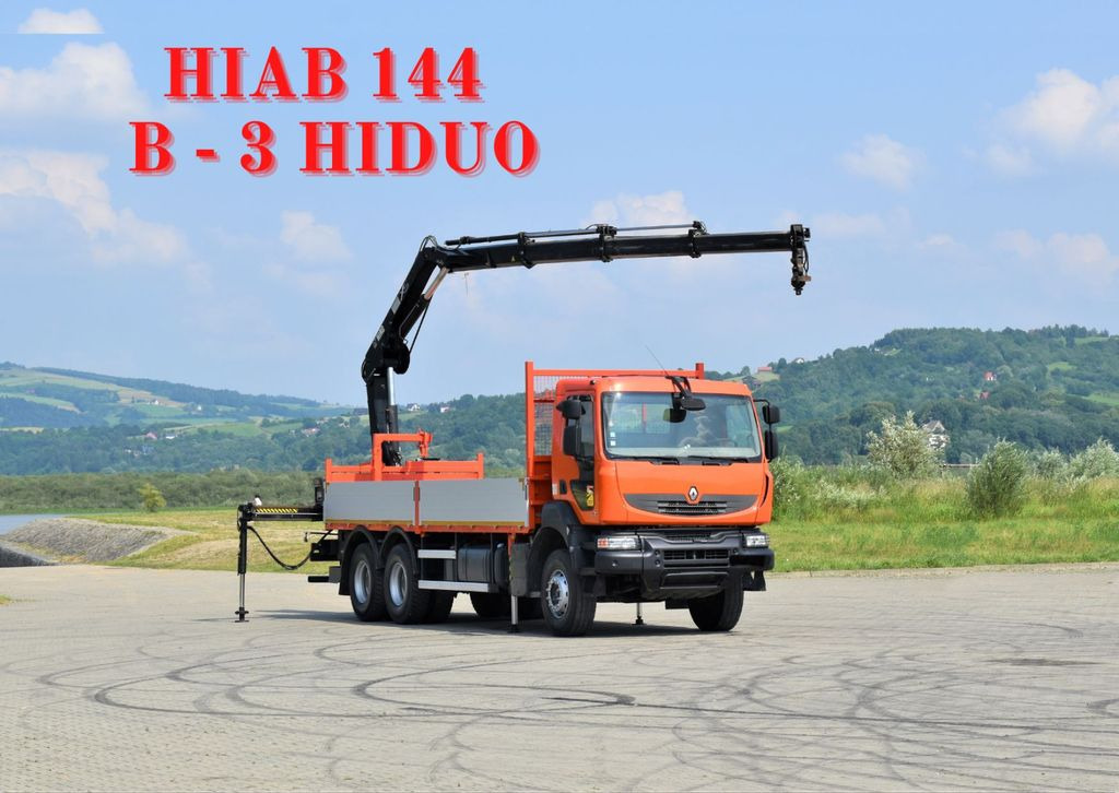 Renault KERAX 410 * HIAB 144 B-3 HIDUO / 6x4 * TOP Renault KERAX 410 * HIAB 144 B-3 HIDUO / 6x4 * TOP - Автоманипулятор, Грузовик бортовой/ Платформа: фото 1 Renault KERAX 410 * HIAB 144 B-3 HIDUO / 6x4 * TOP Renault KERAX 410 * HIAB 144 B-3 HIDUO / 6x4 * TOP - Автоманипулятор, Грузовик бортовой/ Платформа: фото 1