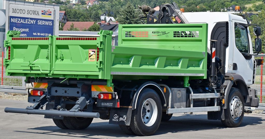 Автоманипулятор, Самосвал Renault MIDLUM 220 DXI *KIPPER 3,80m *HIAB 077 B-2 DUO: фото 7