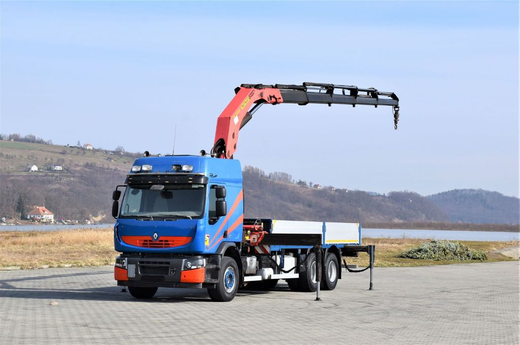 Renault Premium 410* PRITSCHE 6,50m *PK 32080/FUNK* TOP - Автоманипулятор, Грузовик бортовой/ Платформа: фото 2 Renault Premium 410* PRITSCHE 6,50m *PK 32080/FUNK* TOP - Автоманипулятор, Грузовик бортовой/ Платформа: фото 2