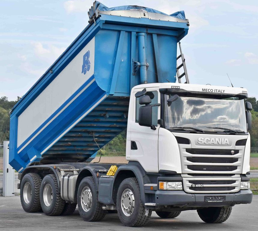 Scania G 450 * Kipper * TOPZUSTAND / 8x4 Scania G 450 * Kipper * TOPZUSTAND / 8x4 - Самосвал: фото 4 Scania G 450 * Kipper * TOPZUSTAND / 8x4 Scania G 450 * Kipper * TOPZUSTAND / 8x4 - Самосвал: фото 4