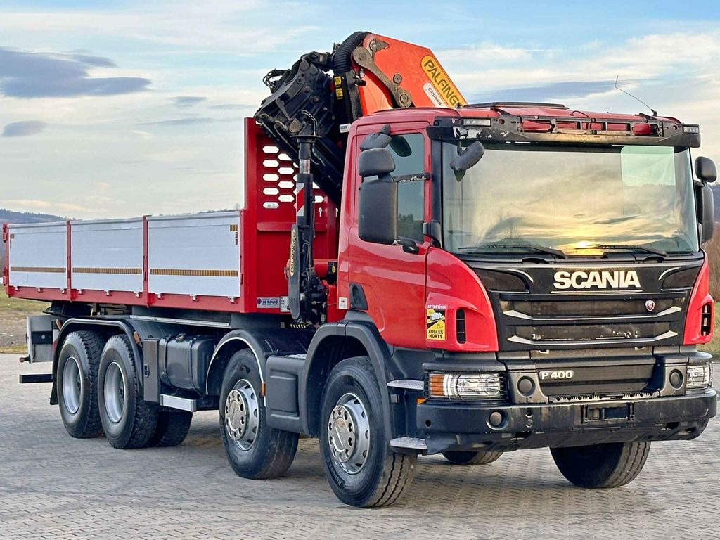Scania P 400 Kipper 6,80 m * PK 33002-EH D + FUNK * 8x4 Scania P 400 Kipper 6,80 m * PK 33002-EH D + FUNK * 8x4 - Автоманипулятор, Самосвал: фото 4 Scania P 400 Kipper 6,80 m * PK 33002-EH D + FUNK * 8x4 Scania P 400 Kipper 6,80 m * PK 33002-EH D + FUNK * 8x4 - Автоманипулятор, Самосвал: фото 4