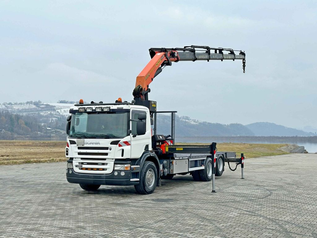 Scania P 420* PLATFORM 6,80m * PK 29002+FUNK * TOP Scania P 420* PLATFORM 6,80m * PK 29002+FUNK * TOP - Эвакуатор: фото 2 Scania P 420* PLATFORM 6,80m * PK 29002+FUNK * TOP Scania P 420* PLATFORM 6,80m * PK 29002+FUNK * TOP - Эвакуатор: фото 2