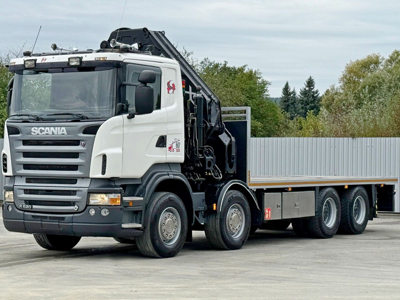Scania R 620*PLATFORM 6,45m*HIAB 600 E - 9 + FUNK / 8x4 - Автоманипулятор: фото 3 Scania R 620*PLATFORM 6,45m*HIAB 600 E - 9 + FUNK / 8x4 - Автоманипулятор: фото 3