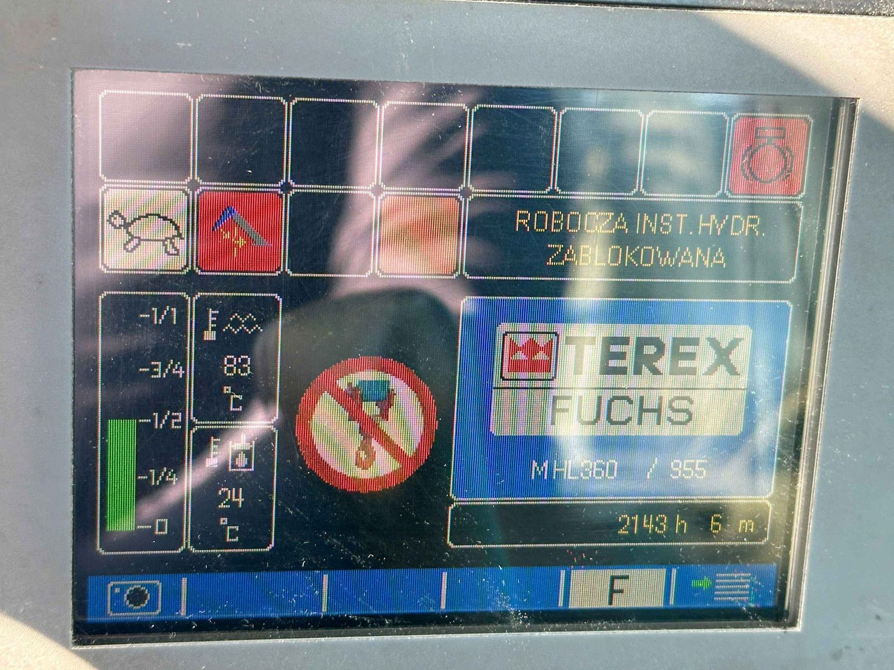 Terex FUCHS MHL 360 * Umschlagbagger * TOP в лизинг Terex FUCHS MHL 360 * Umschlagbagger * TOP: фото 11