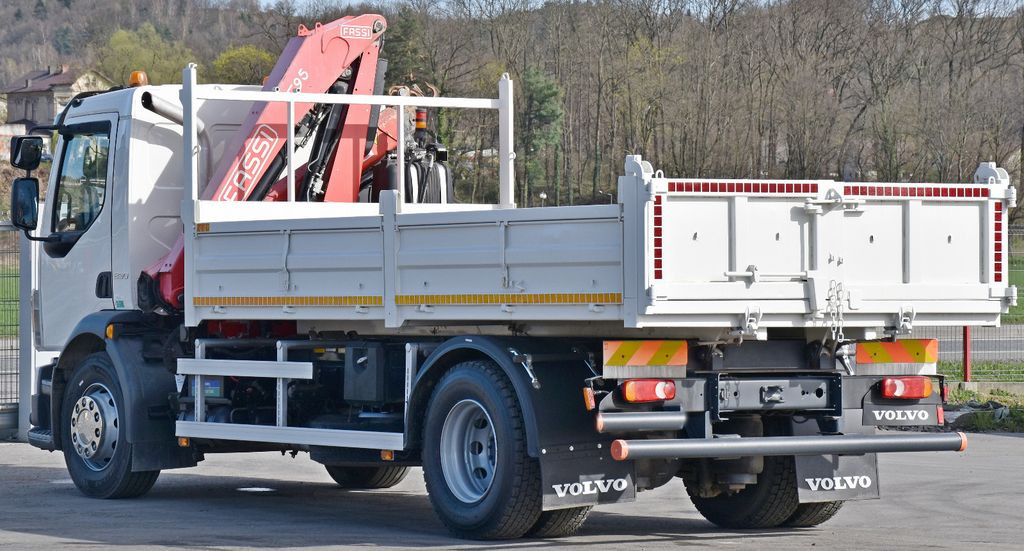 Автоманипулятор, Самосвал Volvo FL 290 KIPPER 4,90m * FASSI F95A.22 + FUNK * TOP: фото 7