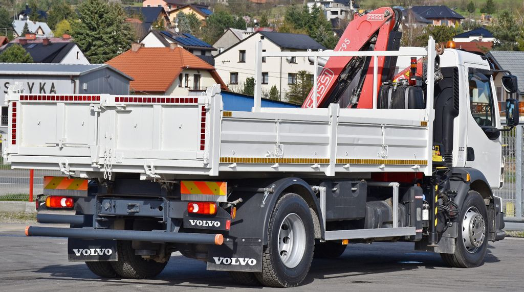 Автоманипулятор, Самосвал Volvo FL 290 KIPPER 4,90m * FASSI F95A.22 + FUNK * TOP: фото 6