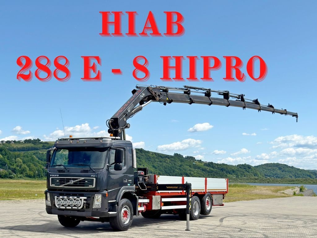 Volvo FM 440 * HIAB 288 E - 8 HIPRO/FUNK * TOPZUSTAND - Автоманипулятор: фото 1 Volvo FM 440 * HIAB 288 E - 8 HIPRO/FUNK * TOPZUSTAND - Автоманипулятор: фото 1