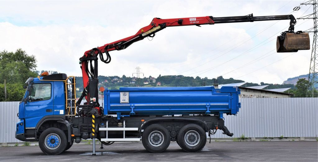 Самосвал, Автоманипулятор Volvo FMX 370 Kipper 4,90m *EPSILON Q150Z/FUNK*6x4: фото 6