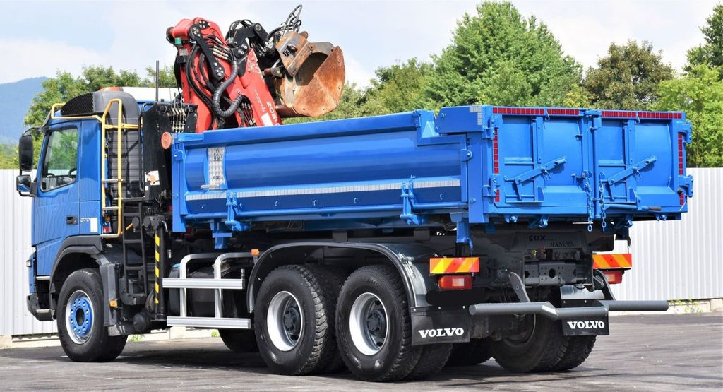 Самосвал, Автоманипулятор Volvo FMX 370 Kipper 4,90m *EPSILON Q150Z/FUNK*6x4: фото 8