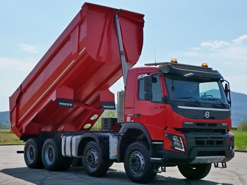 Volvo FMX 420 Kipper * TOPZUSTAND / 8x4 ! - Самосвал: фото 4 Volvo FMX 420 Kipper * TOPZUSTAND / 8x4 ! - Самосвал: фото 4