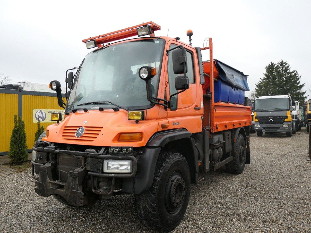 Mercedes-Benz Unimog U500 - Снегоуборочная машина: фото 2 Mercedes-Benz Unimog U500 - Снегоуборочная машина: фото 2