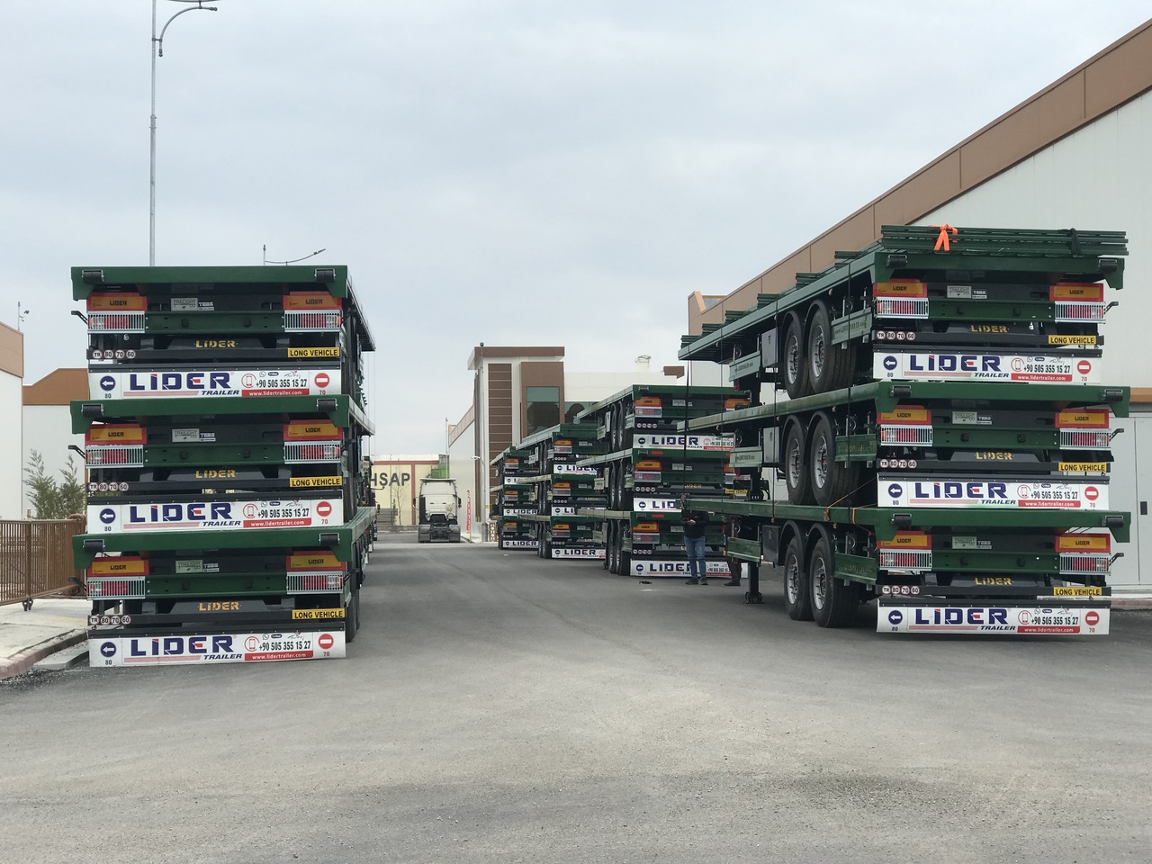 Новый Полуприцеп-контейнеровоз/ Сменный кузов LIDER 2024 MODEL NEW DIRECTLY FROM MANUFACTURER FACTORY AVAILABLE READY: фото 8 Новый Полуприцеп-контейнеровоз/ Сменный кузов LIDER 2024 MODEL NEW DIRECTLY FROM MANUFACTURER FACTORY AVAILABLE READY: фото 8