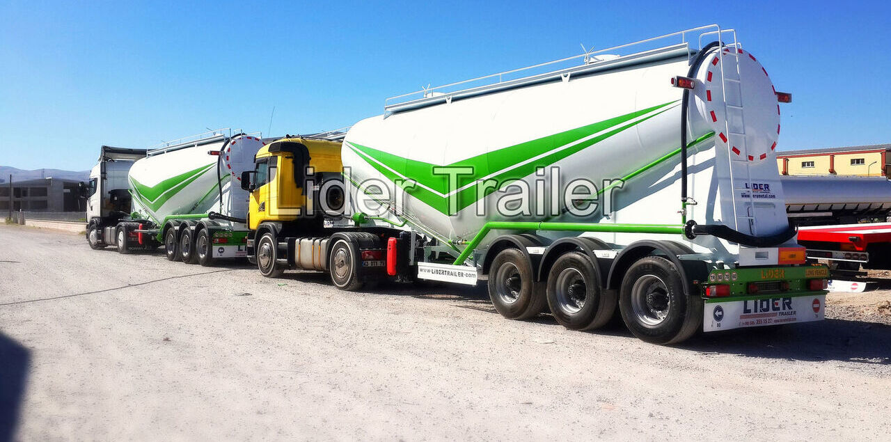 Новый Полуприцеп-цистерна для транспортировки цемента LIDER 2024 NEW 80 TONS CAPACITY FROM MANUFACTURER READY IN STOCK: фото 9