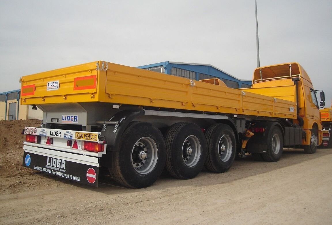 LIDER 2025 YEAR NEW TRAILER FOR SALE (MANUFACTURER COMPANY) - Прицеп бортовой/ Платформа: фото 3 LIDER 2025 YEAR NEW TRAILER FOR SALE (MANUFACTURER COMPANY) - Прицеп бортовой/ Платформа: фото 3