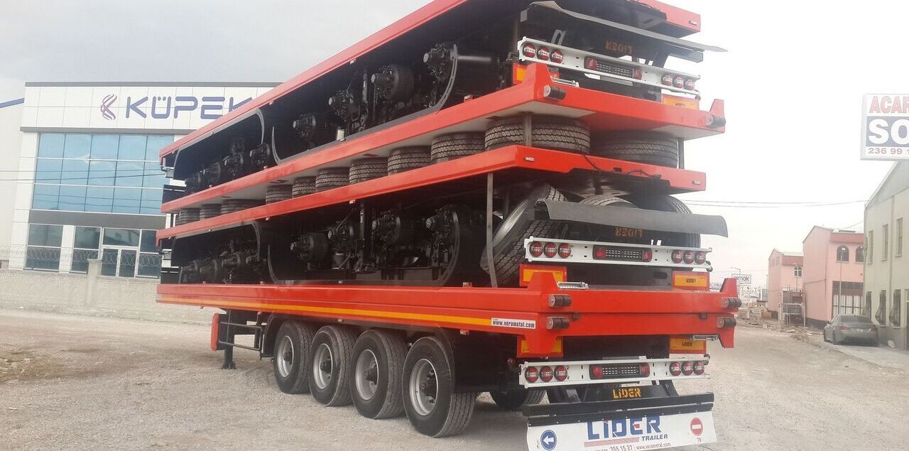 LIDER 2025 YEAR NEW TRAILER FOR SALE (MANUFACTURER COMPANY) - Прицеп бортовой/ Платформа: фото 1 LIDER 2025 YEAR NEW TRAILER FOR SALE (MANUFACTURER COMPANY) - Прицеп бортовой/ Платформа: фото 1