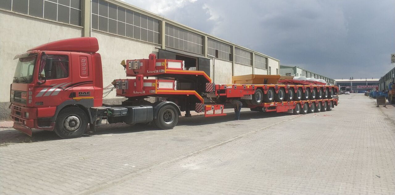 Новый Низкорамный полуприцеп LIDER 2025 model 150 Tons capacity Lowbed semi trailer: фото 7 Новый Низкорамный полуприцеп LIDER 2025 model 150 Tons capacity Lowbed semi trailer: фото 7