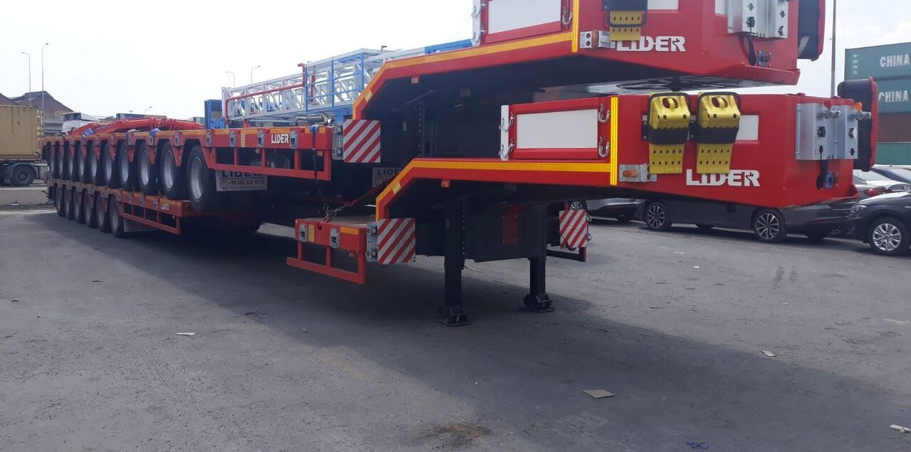 Новый Низкорамный полуприцеп LIDER 2025 model 150 Tons capacity Lowbed semi trailer: фото 20 Новый Низкорамный полуприцеп LIDER 2025 model 150 Tons capacity Lowbed semi trailer: фото 20