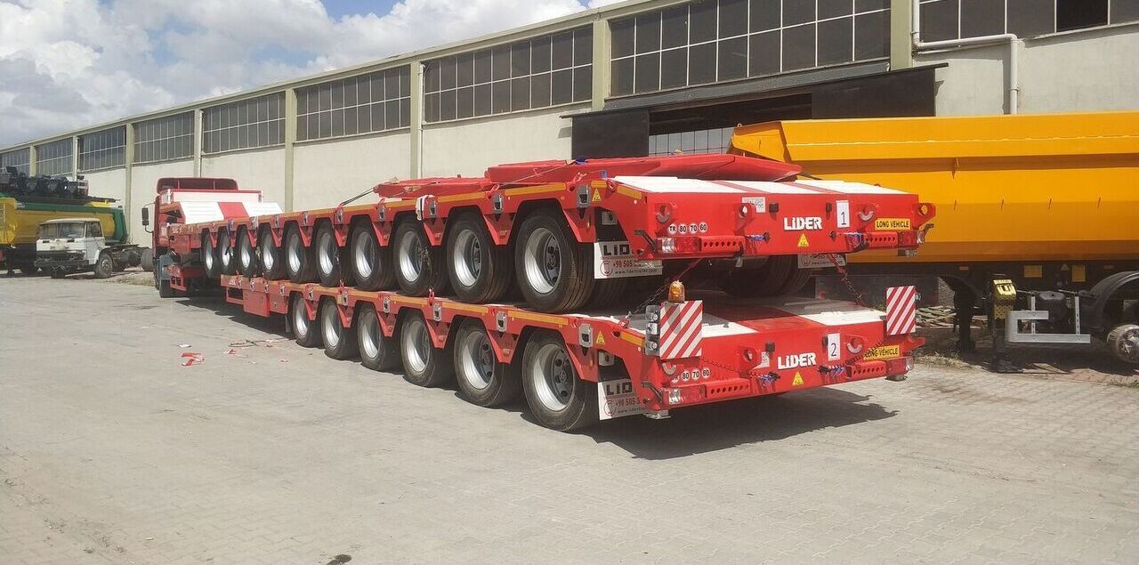 LIDER 2025 model 150 Tons capacity Lowbed semi trailer - Низкорамный полуприцеп: фото 1 LIDER 2025 model 150 Tons capacity Lowbed semi trailer - Низкорамный полуприцеп: фото 1