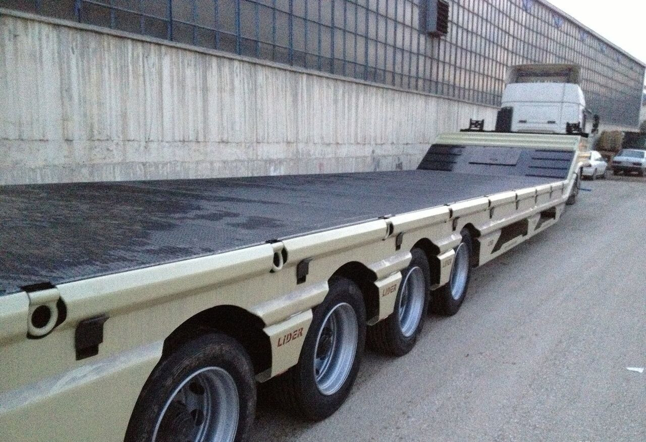Новый Низкорамный полуприцеп LIDER 2025 model 150 Tons capacity Lowbed semi trailer: фото 9 Новый Низкорамный полуприцеп LIDER 2025 model 150 Tons capacity Lowbed semi trailer: фото 9
