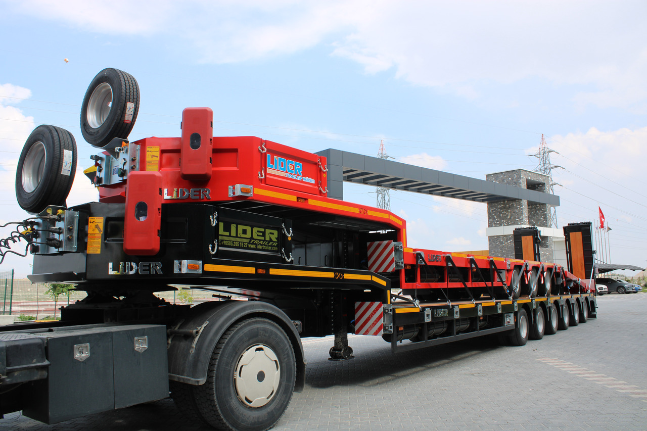 Новый Низкорамный полуприцеп LIDER 2025 model 150 Tons capacity Lowbed semi trailer: фото 22 Новый Низкорамный полуприцеп LIDER 2025 model 150 Tons capacity Lowbed semi trailer: фото 22