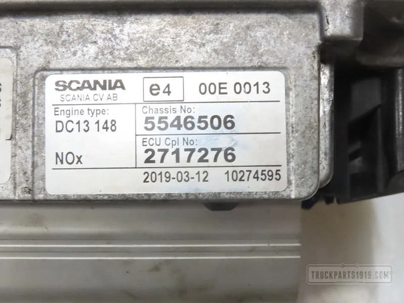Scania 2717276 Motor ECU DC13-148 - Блок управления для Грузовиков: фото 2 Scania 2717276 Motor ECU DC13-148 - Блок управления для Грузовиков: фото 2