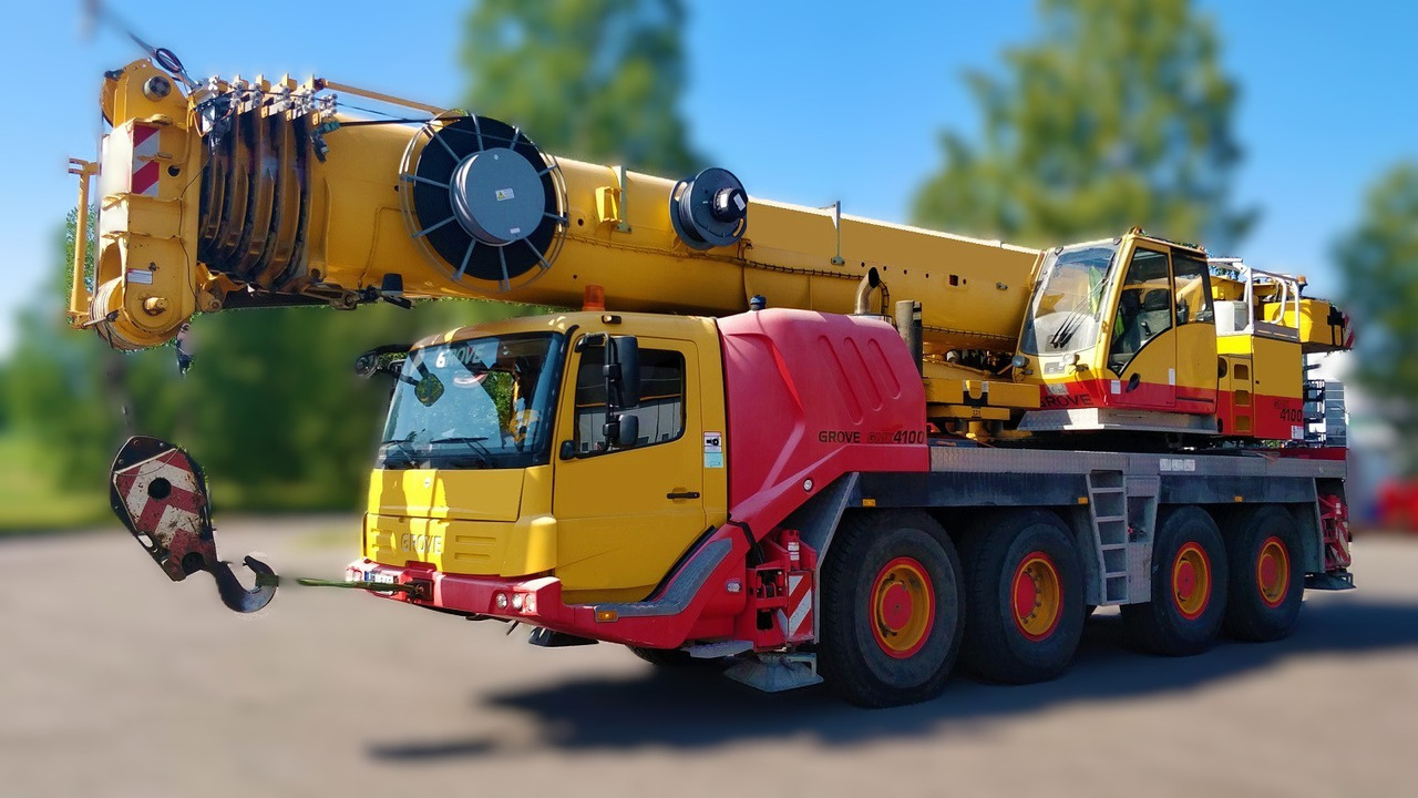 Grove GMK 4100 - Мобильный кран: фото 1 Grove GMK 4100 - Мобильный кран: фото 1