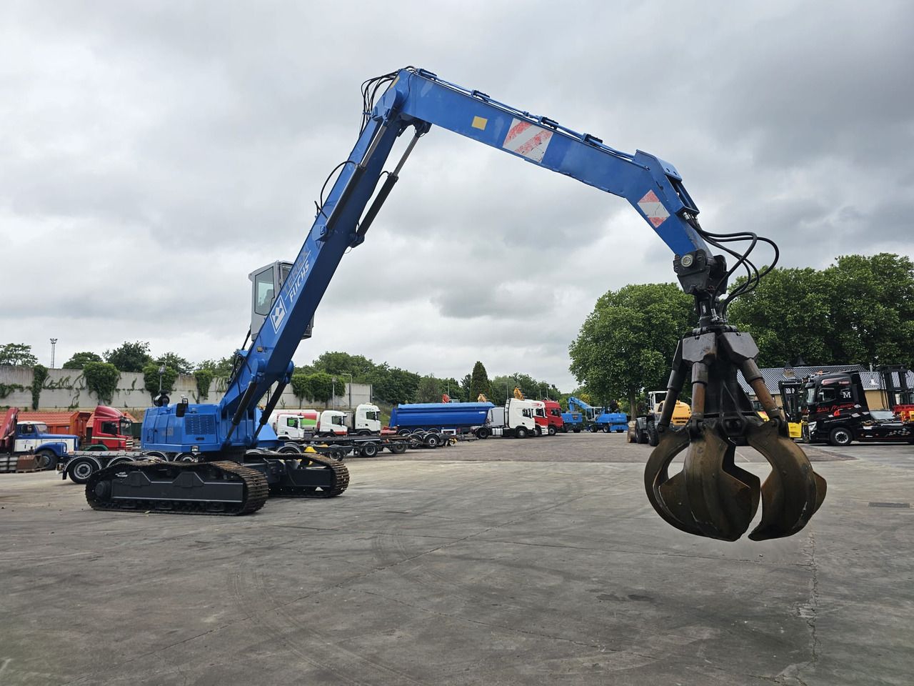 Fuchs RHL 350 Materialhandler With Adjustable Tracks - Перегружатель: фото 2 Fuchs RHL 350 Materialhandler With Adjustable Tracks - Перегружатель: фото 2