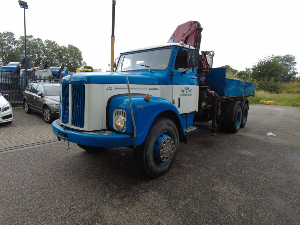 Scania 86 6x2 - Автоманипулятор, Грузовик бортовой/ Платформа: фото 3 Scania 86 6x2 - Автоманипулятор, Грузовик бортовой/ Платформа: фото 3