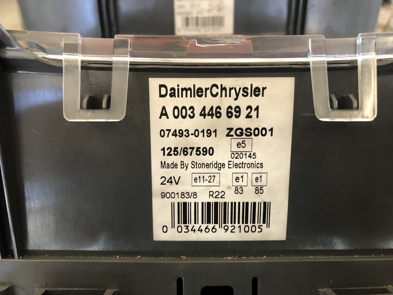 ELECTRONIC INSTRUMENT ATEGO EURO 4 - Тахограф для Грузовиков: фото 2 ELECTRONIC INSTRUMENT ATEGO EURO 4 - Тахограф для Грузовиков: фото 2