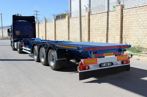 EMIRSAN 20/40/45 FT SAF AXLE SKELETAL - Полуприцеп-контейнеровоз/ Сменный кузов: фото 2 EMIRSAN 20/40/45 FT SAF AXLE SKELETAL - Полуприцеп-контейнеровоз/ Сменный кузов: фото 2
