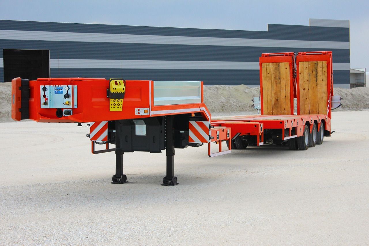 Новый Низкорамный полуприцеп EMIRSAN 3 AXLE EXTENDABLE PLATFORM LOWBED: фото 10