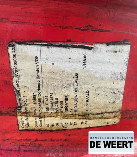 Fendt velgen 50" - Шины и диски для Сельскохозяйственной техники: фото 5 Fendt velgen 50" - Шины и диски для Сельскохозяйственной техники: фото 5